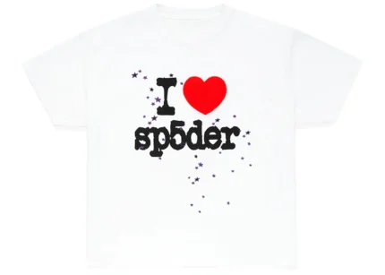 Sp5der I Heart sp5der Tee White